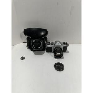 Honeywell Pentax H3‎ Film SLR Camera + Auto Takumar 55mm f/1.8/55 Lens + Case